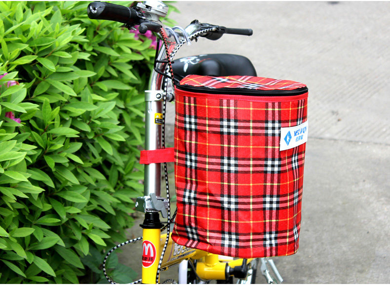 Panier pour vélo en toile - Ref 2257315 Image 4