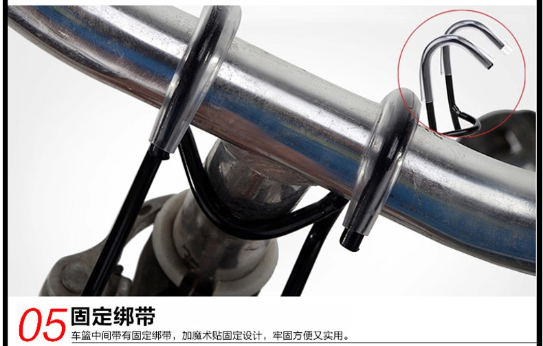 Panier pour vélo en toile - Ref 2257315 Image 13