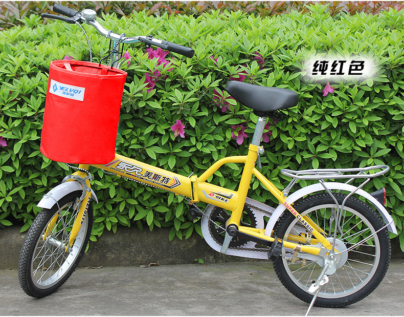 Panier pour vélo en toile - Ref 2257315 Image 22